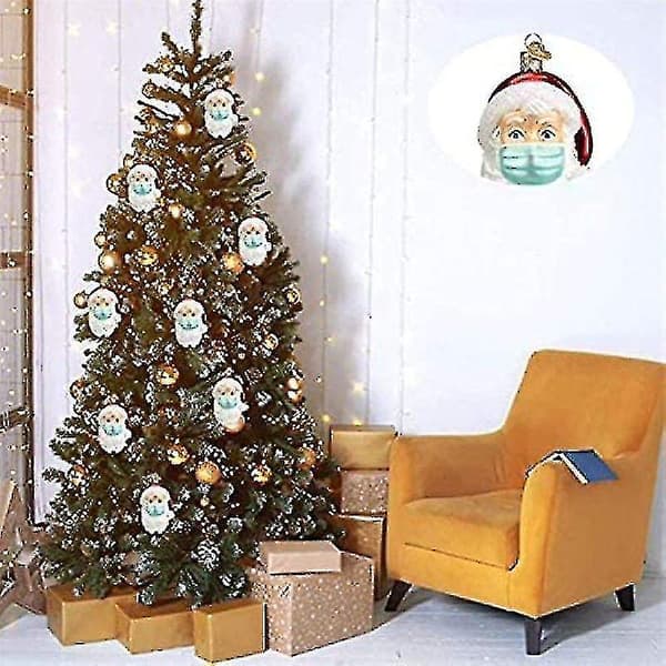 Mask Santa Claus Henger, Julevideo (6 stk)