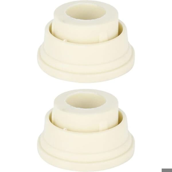Gummistoppar för stegar, 2-pack gummistötfångare, gummistötfångare för poolstegar