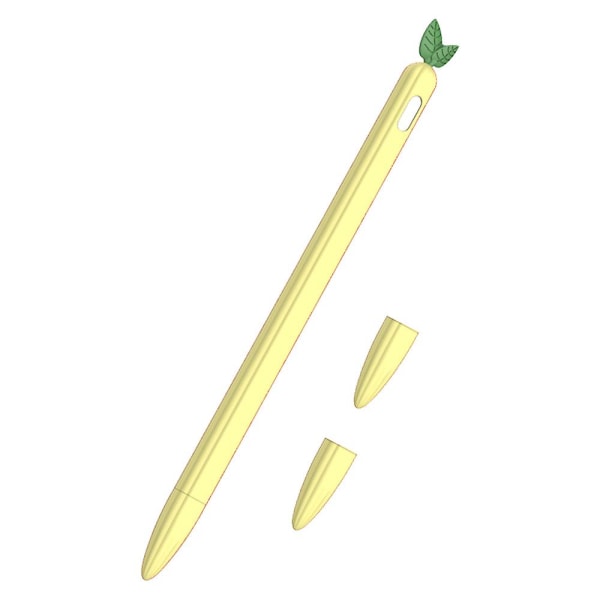 Case Sleeve Cute Fruit Design Silikoni pehmeä cover , joka on yhteensopiva Apple Pencil 2nd Gen -kynän kanssa Little pineapple