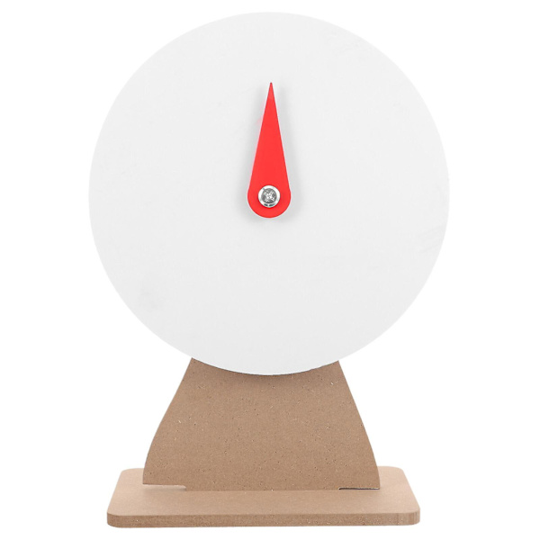 1 sæt fest lotteri hjul spil præmiehjul held præmiehjul tomt formue præmiehjul spil rekvisit White 25X25cm