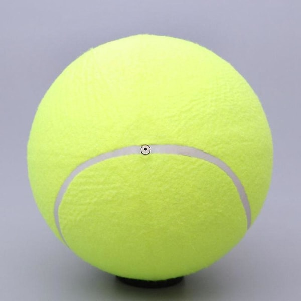 Kæledyrsbid legetøj 24cm kæmpe tennisbold til hunde tyggelegetøj oppustelig tennisbold signatur kæledyr legetøj bold