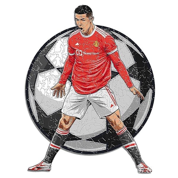Puinen palapeli Cristiano Ronaldo lapsille A3 A3