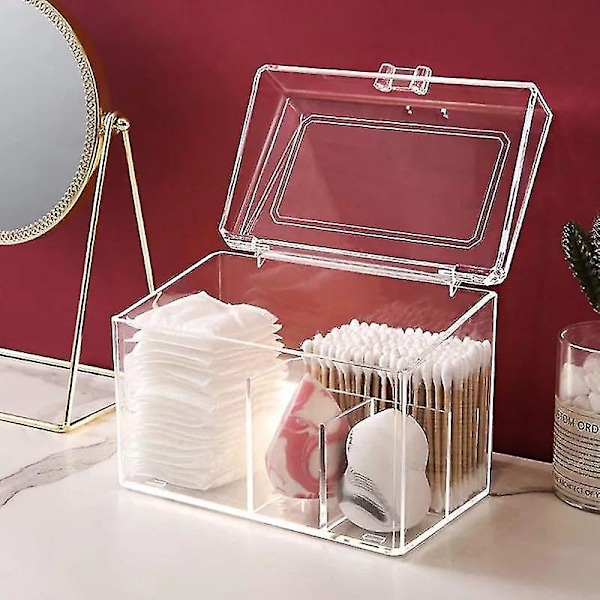 D Akryl Pads Izer Makeup Stora Box Til Swab/ Blender Izers