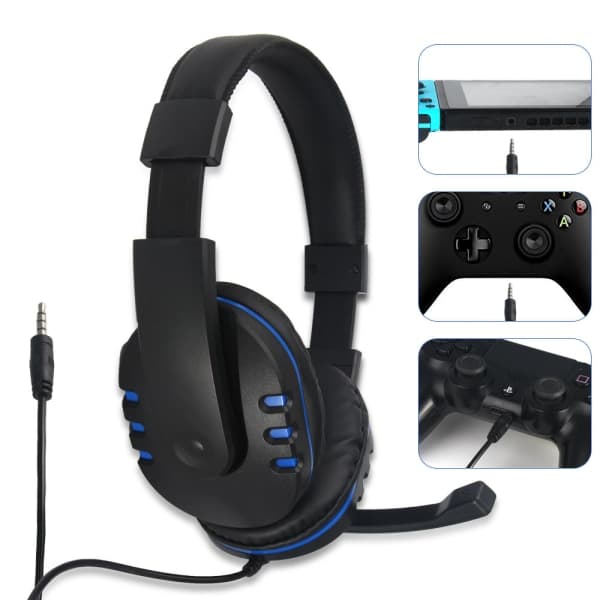 3D Surround -pelikuulokkeet PS, Xbox, N-Switch