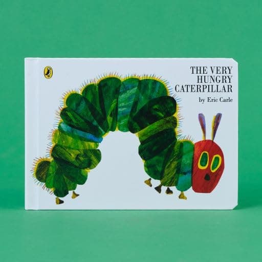 Larven Aldrigmæt [Board Book]: Eric Carle Board book – 3. maj 2001