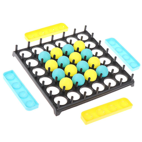 Hoppbollsspel för barn, familjefest, bordsstudsande leksaksspel 1 Pair Ball