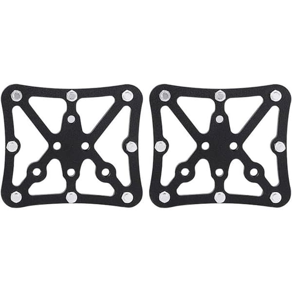 1 par klipplösa plattformsadaptrar i aluminium för mountainbike