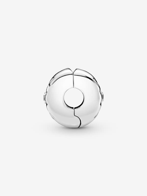 Pandora - Mousserende Solstråle Clip Charm - Sterlingsølv