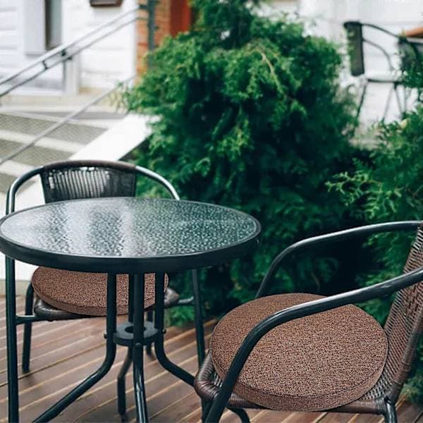 Runde udendørs hynder til havemøbler - Hynder til havestole - Til have sofa G G