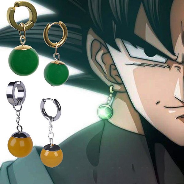 1 par örhängen Takerlama Vegetto Potara örhängen Son Goku Zamasu örhängen 1 Pair Style 1