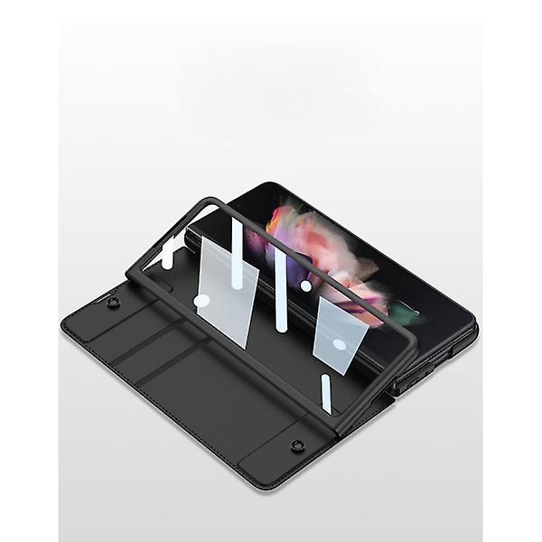 For Samsung Galaxy Z Fold 4-etui med S-pennholder