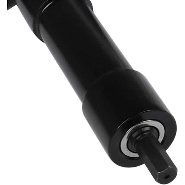 90° Rettvinklet Selvstrammende Chuck, Hurtigutløser Albue Drill Chuck Skrutrekker Bit Vinkel Driver Adapter