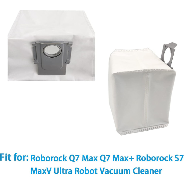 6 stk. støvposer reservedele tilbehør til Xiaomi Roborock Q7 Max Q7 Max+ Q5+ Roborock S7