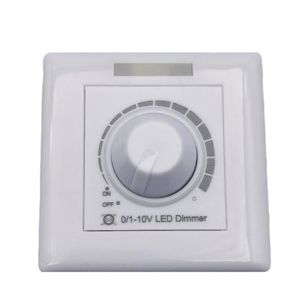 0-10V LED Dimmerbryter Erstatning Justerbar Lysstyrke LED Dimmer
