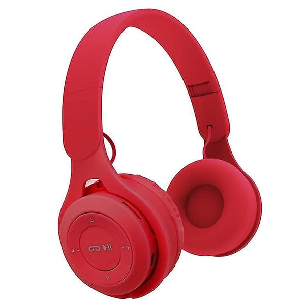M6 taittuvat langattomat Bluetooth-kuulokkeet Red
