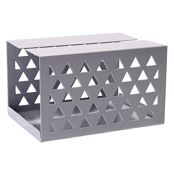 Smidesjärn Geometrisk Näsdukslåda Näsdukslåda Lock Rektangulär Metall Näsdukslåda För Pappersansikte