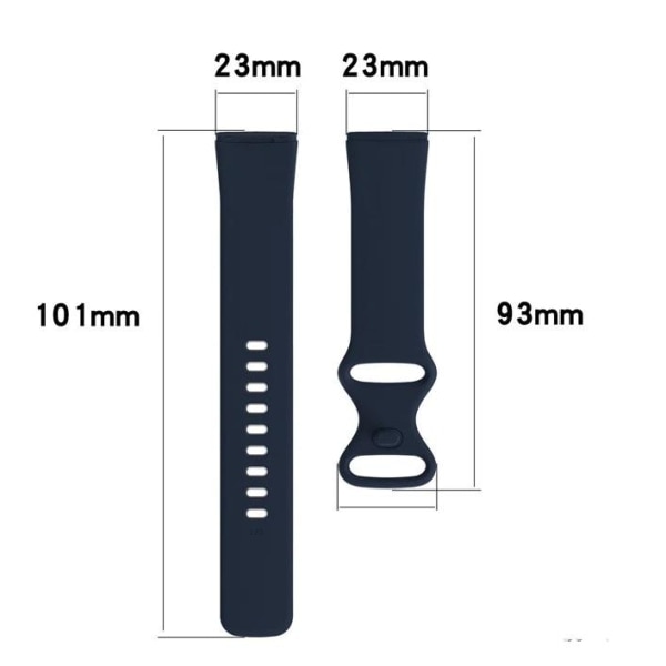 2-pakkaus FitBit Versa 3 / Sense -ranneke