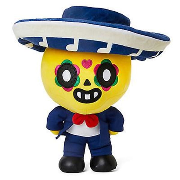 Tegneserie Brawl Spike Doll Periferi Plys Leon Doll Hero Legetøjsfigur Spil Gave 17*20*25cm pike