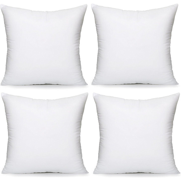 Deluxe 18\" x 18\" (45cm x 45cm) premium maskintvättbar ihålig fiberfyllning med inre stoppning för extra studsande stöd B