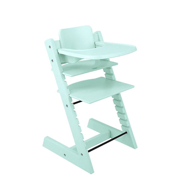 1/6 1/12 Modell Miniatyr Möbler Tillbehör Baby Matstol Rack Ob11 Bjd Leksaker, Mintgrön