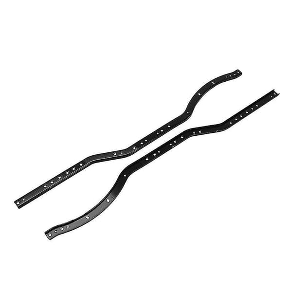 2 stk. chassisrammeskinner i stål til Axial Rc bil crawler lastbil-subaoe