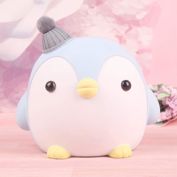 Kids Piggy Bank, Cute Cartoon Penguin Anti-fall Coin Bank, For Children Adult Gift Or As Home