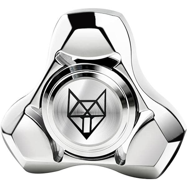 Fidget Spinner-leker i metall for voksne, helt i rustfritt stål 1,5''
