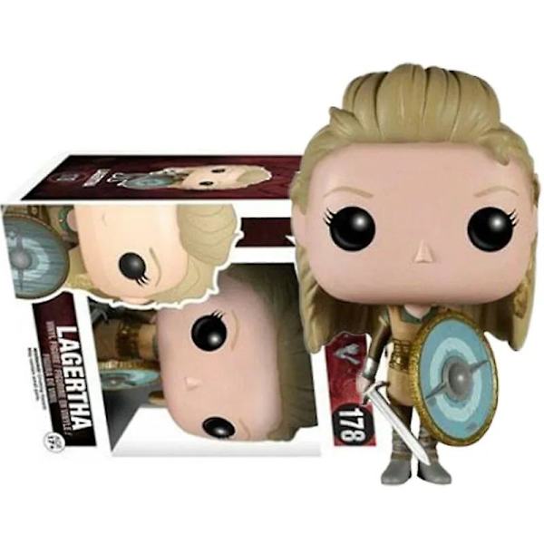 Filmer TV Vikings Vikingar Lagertha 178# Ragnar Lothbrok 177# Actionfigurer Leke Vinyl Dukker Samling Hot Toys 177