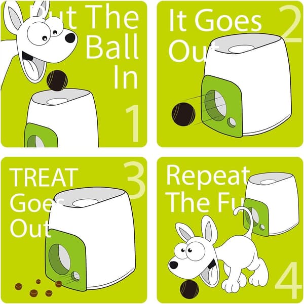 Interactives Fetch'N Treat Leksak för Hundar Multi