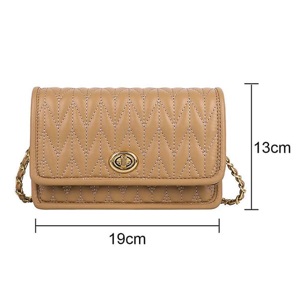Crossbody-väskor för kvinnor, hjärtformade kopplingar. Khaki