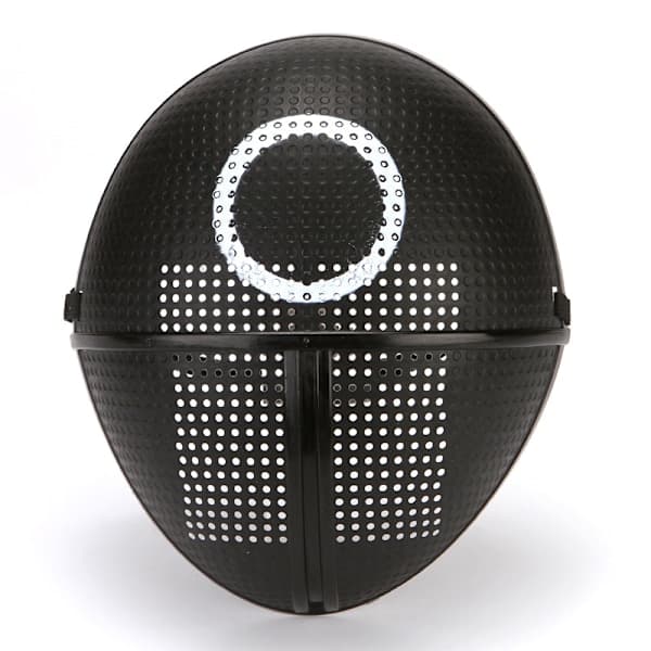 Squid Game-masker, størrelse voksenkostymemasker avrundet Rounded
