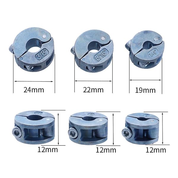 5mm -11mm Bor Dybde Stop Krave Ring Positioner Afstandsring Locator