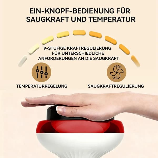 Elektrisk kropsmassager med varmeterapi, massageværktøj mod cellulite og rygsmerter