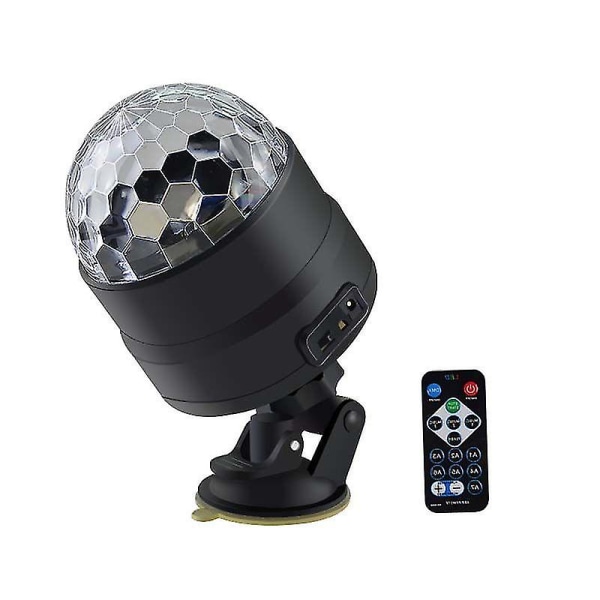 Oppgrader Fullfarge Discokule Lys DJ Lys Show Lys LED Mini Party Lys Juledekorasjon Lys Gave Lys Magisk Lys Lydaktivert Autom