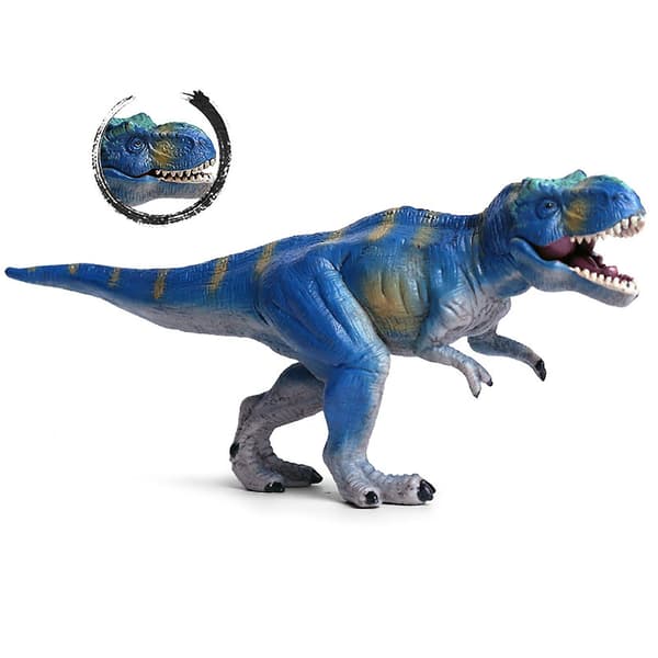 Børns Legetøj Dreng Gave Dinosaur Model Solid Håndmalet Mindefigur Udsalg