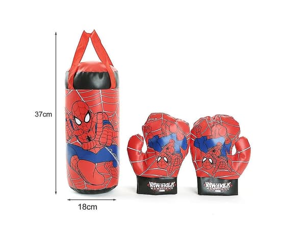 Børns drenge Spiderman boksehandske bokse sæt legetøj gave