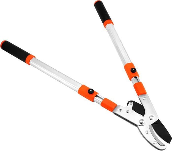 Teleskopisk sekatör 68-100CM, SK5 legerat stål, maximal öppning 10 cm