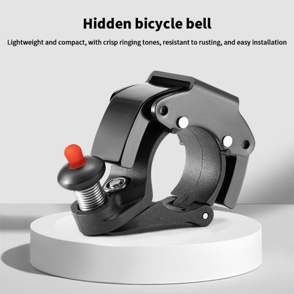 ROCKBROS Rustfrit cykelklokke ring MTB cykelhorn cykelhånd
