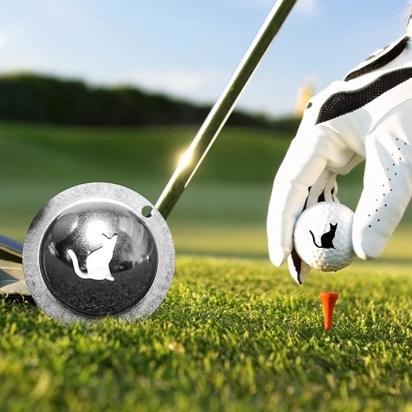 Golf Ball Liner Golf Ball Marker Tegningsskabelon Golf Ball Line Liner Markers Til Udendørs Golf Træning
