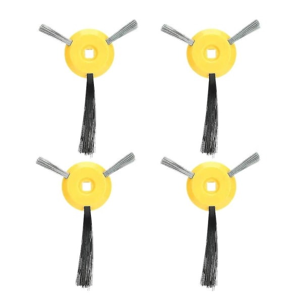 4-pack sidoborstar för Shark Ion Rv700 Rv720 Rv750 dammsugare