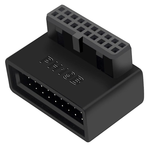 PH19B USB 3.0 Intern Header USB3.0 19/20P Socket 90 Graders Adapter Converter For Datamaskin Hovedkort