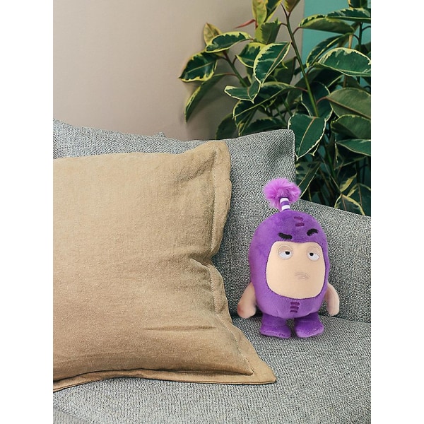 Oddbods Plys Cartoon Legetøj Dukker Bløde Søde Pogo Nye 18cm Bubbles Jeff Legetøj Red