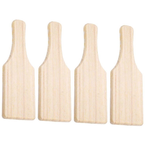 4 stk. Ler Modelbræt Keramik Glat Finish Skulptur Træplade Ler DIY Værktøj