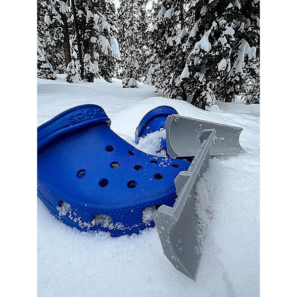 100% Ny, snöplog Charm-fäste för Crocs Front-tillbehör