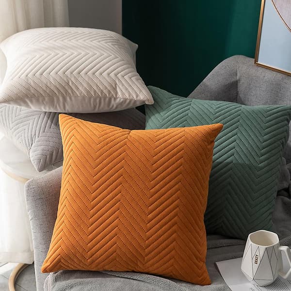 2-pack dekorativa kuddfodral kuddfodral kuddfodral för soffa säng bil blå yellow
