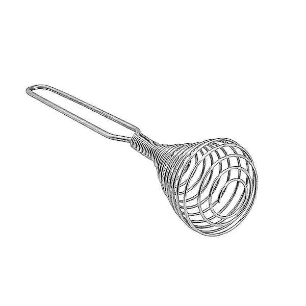 Praktisk Sett Trykk Spiral Eggvisp Verktøy Bærbar Visp For Melkedrikk Shake Fr Mikser Skummer Ing Hjem Ba Gadts1stk