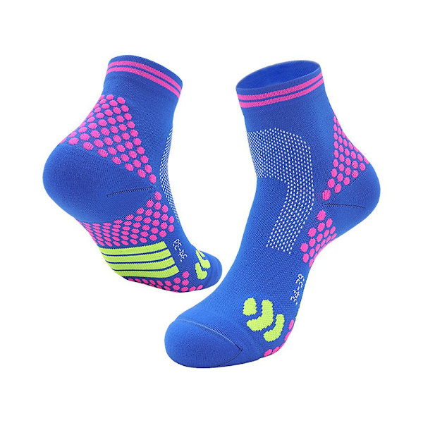 Fjer infrarød Schorl Titanium Ion Høyde Booster Sokker, Profesjonelle Sports Sokker L Dark Blue