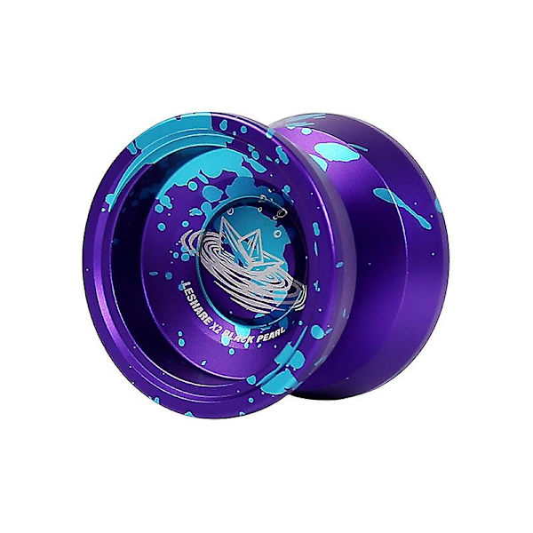 Professionell Yo-yo Oresponsiv Yoyo För Barn/vuxna Pro Aluminium Metall Yo-yo Boll För Mellanliggande Avancerad Lång Sömn Fancy Game Yoyo Green