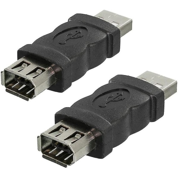 eightnice Firewire Ieee 1394 6-bens hun til USB han han konverter (2 stk.)