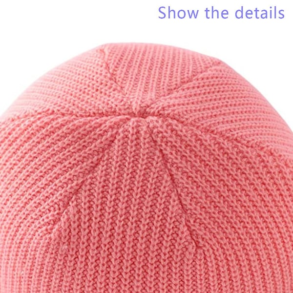 Fiskaremössa för män och kvinnor, vintervarma mössor svart+beige Carbon gray*pink